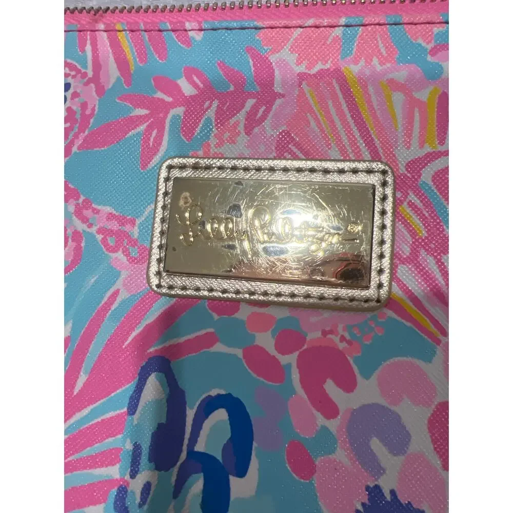 Lilly Pulitzer 3-Piece Set Laptop Sleeve Wallet & Charger Keychain Bundle Sale!!
